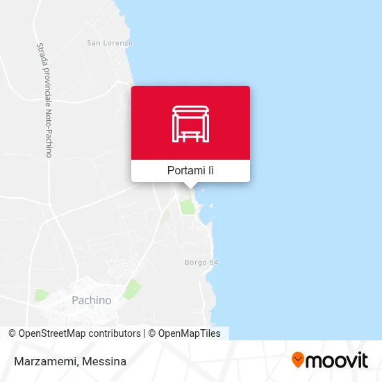 Mappa Marzamemi