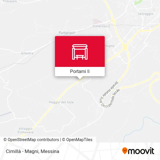 Mappa Cimillà - Magni