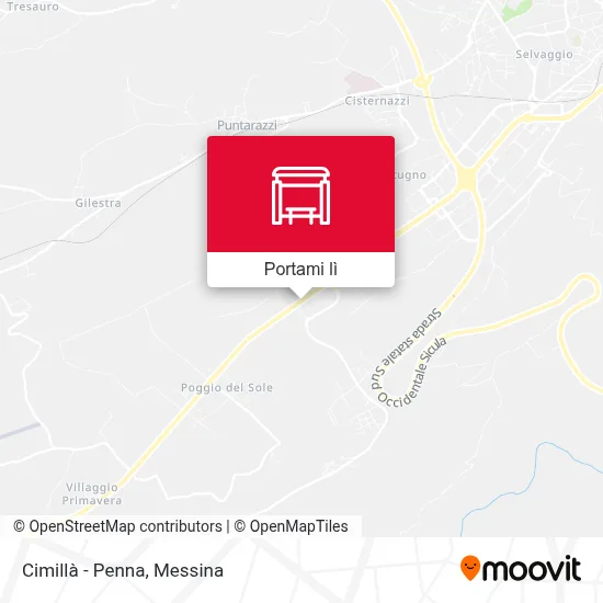 Mappa Cimillà - Penna