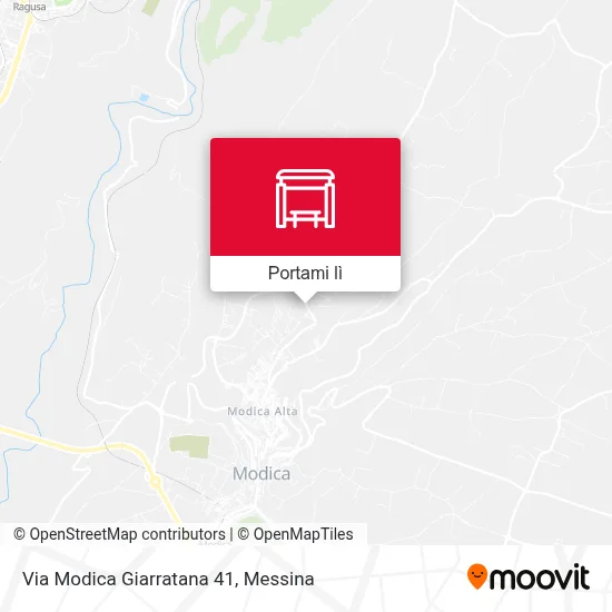 Mappa Via Modica Giarratana 41
