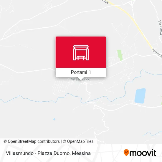 Mappa Villasmundo - Piazza Duomo
