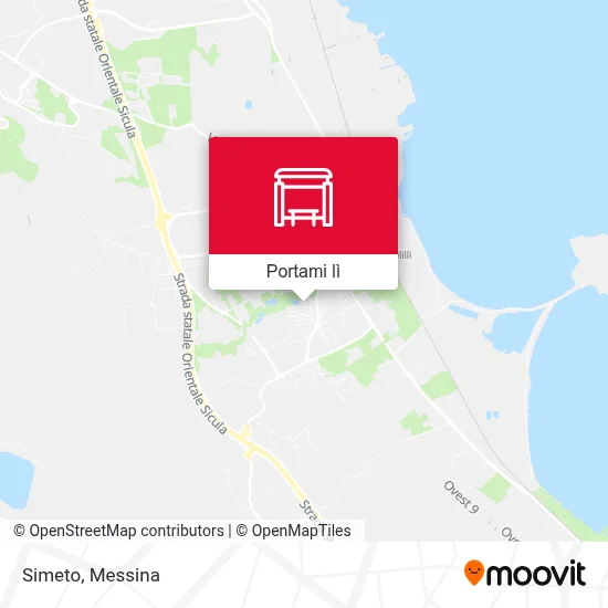 Mappa Simeto