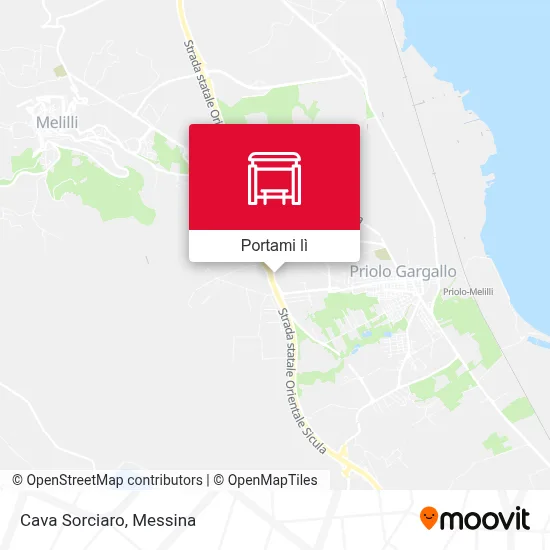 Mappa Cava Sorciaro