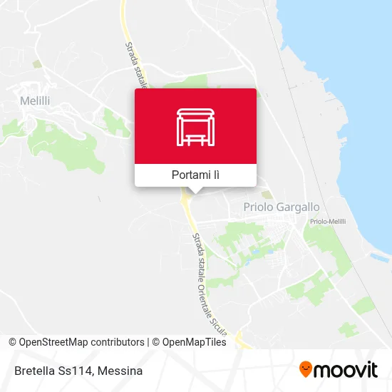 Mappa Bretella Ss114