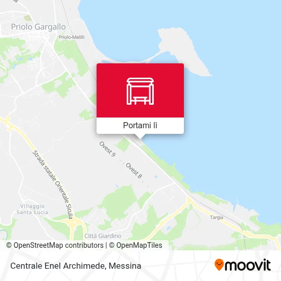 Mappa Centrale Enel Archimede