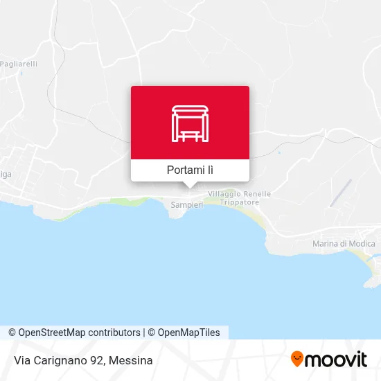Mappa Via Carignano 92