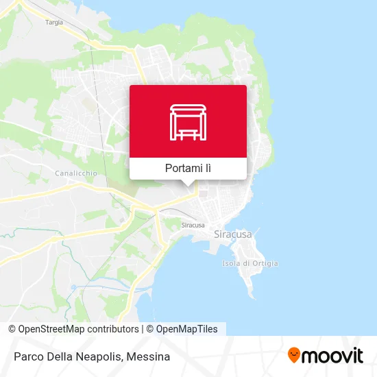 Mappa Parco Della Neapolis