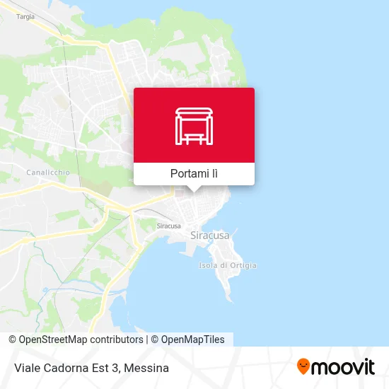 Mappa Viale Cadorna Est 3