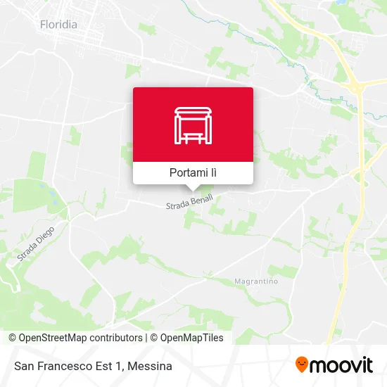 Mappa San Francesco Est 1