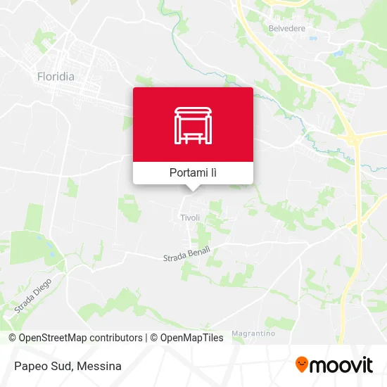 Mappa Papeo Sud