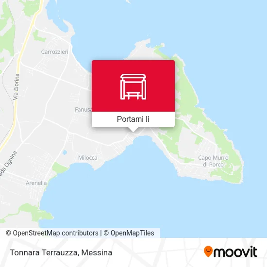 Mappa Tonnara Terrauzza