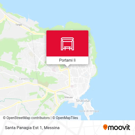 Mappa Santa Panagia Est 1