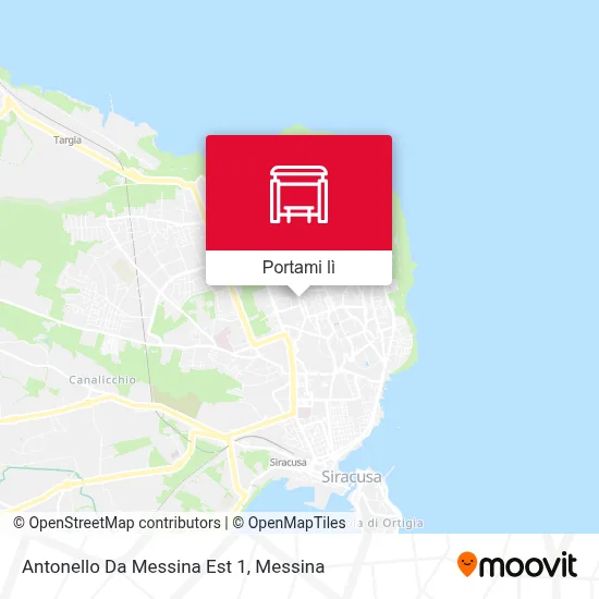 Mappa Antonello Da Messina Est 1