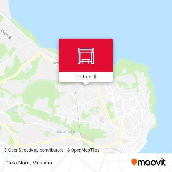 Mappa Gela Nord