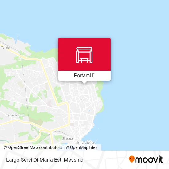 Mappa Largo Servi Di Maria Est