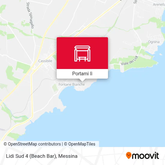 Mappa Lidi Sud 4 (Beach Bar)