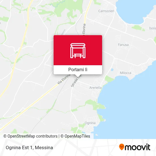 Mappa Ognina Est 1