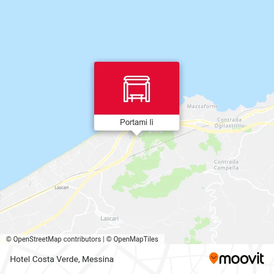 Mappa Hotel Costa Verde