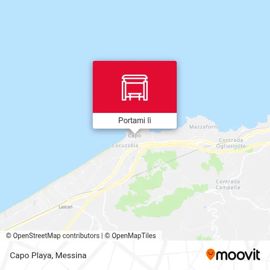 Mappa Capo Playa