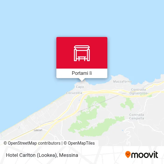 Mappa Hotel Carlton (Lookea)