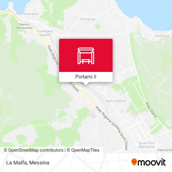 Mappa La Malfa