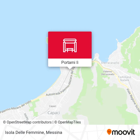 Mappa Isola Delle Femmine