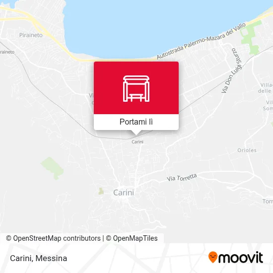 Mappa Carini