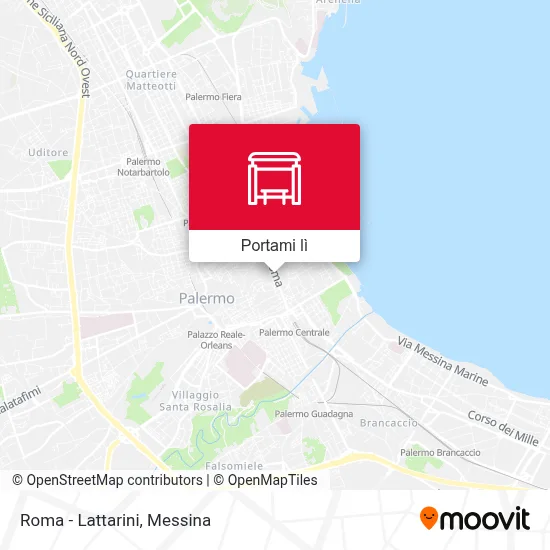 Mappa Roma - Lattarini