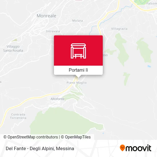 Mappa Del Fante - Degli Alpini