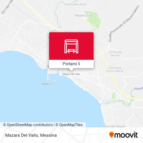 Mappa Mazara Del Vallo