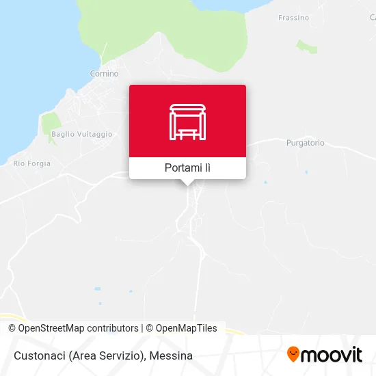 Mappa Custonaci (Area Servizio)