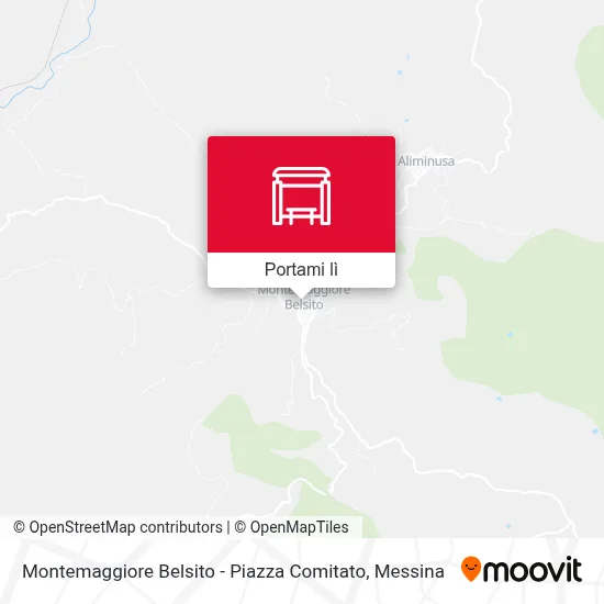 Mappa Montemaggiore Belsito - Piazza Comitato