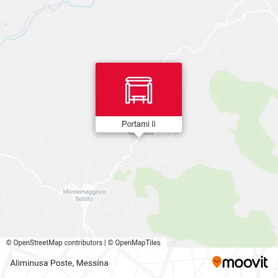 Mappa Aliminusa Poste