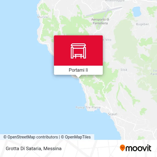 Mappa Grotta Di Sataria