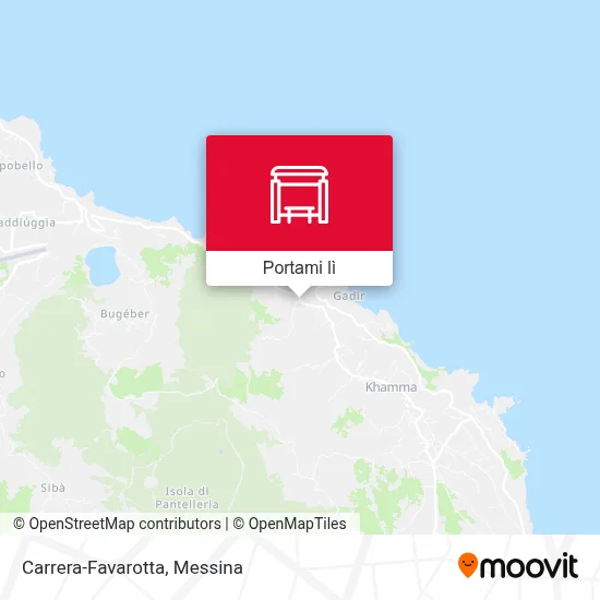Mappa Carrera-Favarotta