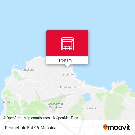 Mappa Perimetrale Est 96