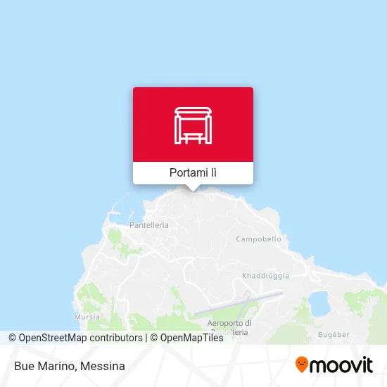 Mappa Bue Marino