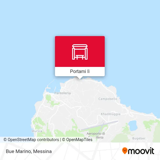 Mappa Bue Marino