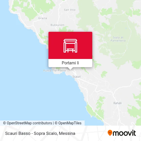 Mappa Scauri Basso - Sopra Scalo
