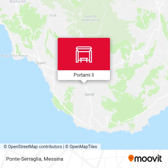 Mappa Ponte-Serraglia