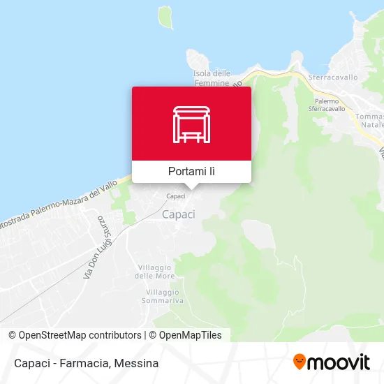 Mappa Capaci - Farmacia