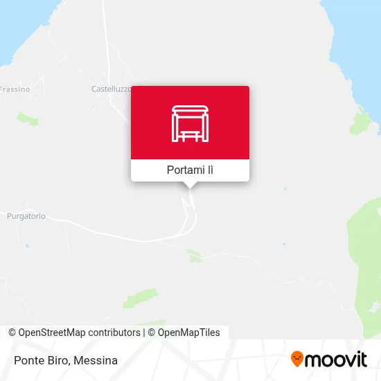 Mappa Ponte Biro