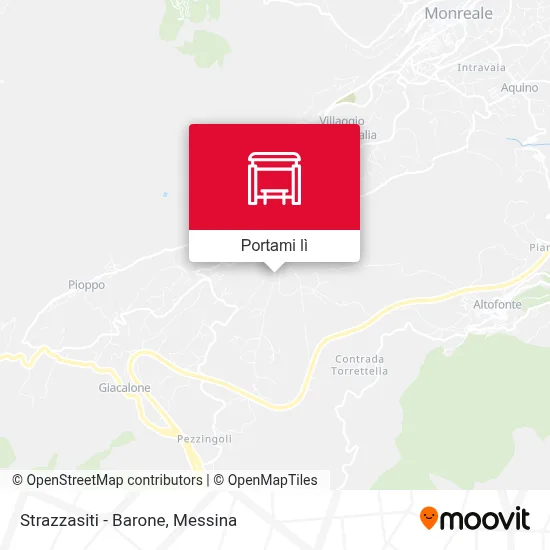 Mappa Strazzasiti - Barone