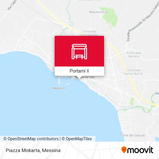 Mappa Piazza Mokarta