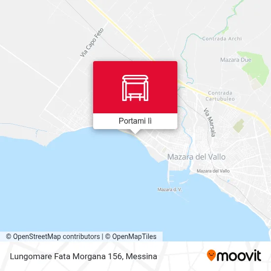 Mappa Lungomare Fata Morgana 156