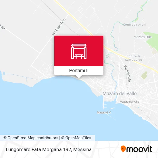 Mappa Lungomare Fata Morgana 192