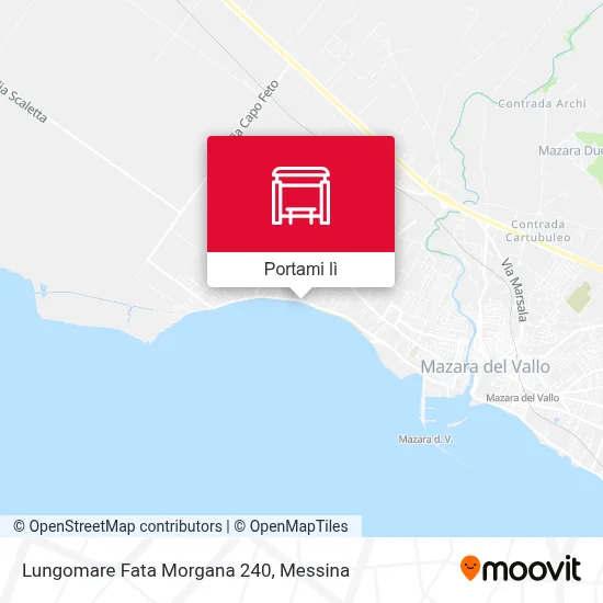 Mappa Lungomare Fata Morgana 240