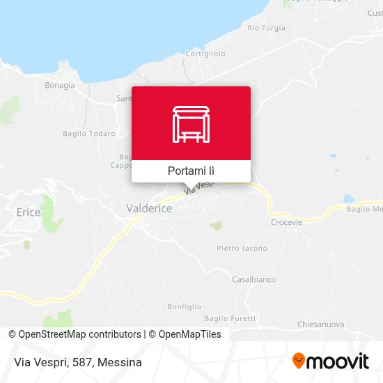Mappa Via Vespri, 587