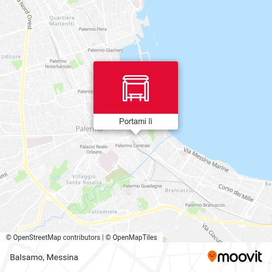 Mappa Balsamo