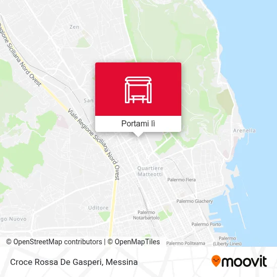 Mappa Croce Rossa De Gasperi